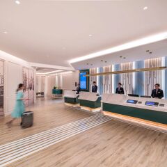Отель Mercure Shanghai Yu Garden Китай, Шанхай - 1 отзыв об отеле, цены и фото номеров - забронировать отель Mercure Shanghai Yu Garden онлайн фитнесс-зал