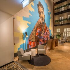Отель Artagonist Art Hotel Литва, Вильнюс - 1 отзыв об отеле, цены и фото номеров - забронировать отель Artagonist Art Hotel онлайн интерьер отеля фото 2