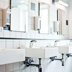 Отель Danhostel Copenhagen Bellahøj ванная фото 2