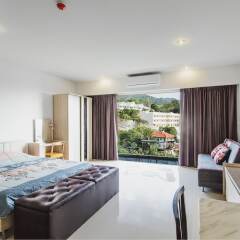 Отель Condo in Karon in Chic Condo (Unit B603) комната для гостей фото 2
