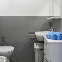 Отель Station Park Studio Италия, Местре - отзывы, цены и фото номеров - забронировать отель Station Park Studio онлайн ванная