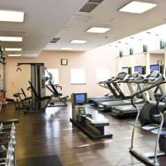 Отель Okura Garden Hotel Shanghai Китай, Шанхай - отзывы, цены и фото номеров - забронировать отель Okura Garden Hotel Shanghai онлайн фитнесс-зал фото 4