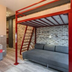 Отель RentPlanet - Apartamenty Graffiti Польша, Вроцлав - отзывы, цены и фото номеров - забронировать отель RentPlanet - Apartamenty Graffiti онлайн комната для гостей фото 4