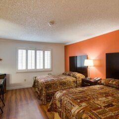 Отель Motel 6 Van Nuys Лос-Анджелес комната для гостей фото 2
