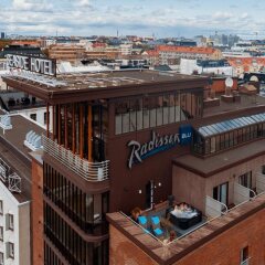 Отель Radisson Blu Seaside Hotel, Helsinki Финляндия, Хельсинки - - забронировать отель Radisson Blu Seaside Hotel, Helsinki, цены и фото номеров балкон