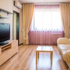 Апартаменты Apartment on Aviatorov 23 Красноярск комната для гостей фото 4