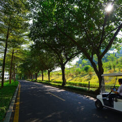 Отель Shenzhen Kylin Villa Шэньчжэнь парковка