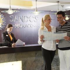 Отель Sandos Monaco Beach Hotel & Spa - Только для взрослых - Все включено Испания, Бенидорм - отзывы, цены и фото номеров - забронировать отель Sandos Monaco Beach Hotel & Spa - Только для взрослых - Все включено онлайн интерьер отеля