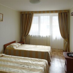 Гостиница Лето комната для гостей фото 4