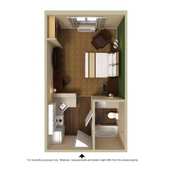 Отель Extended Stay America - Columbus - Worthington США, Колумбус - отзывы, цены и фото номеров - забронировать отель Extended Stay America - Columbus - Worthington онлайн ванная
