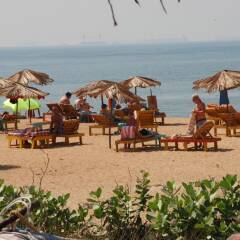 Отель Paradise Village Beach Resort Индия, Гоа - отзывы, цены и фото номеров - забронировать отель Paradise Village Beach Resort онлайн пляж фото 2