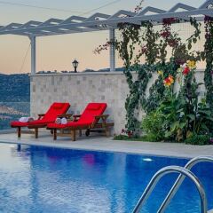 Villa Acelya by Akdenizvillam Турция, Калкан - отзывы, цены и фото номеров - забронировать отель Villa Acelya by Akdenizvillam онлайн бассейн фото 2