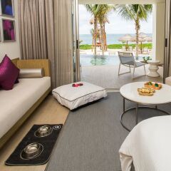 Отель Breathless Riviera Cancun Resort & Spa, Adults Only комната для гостей фото 5
