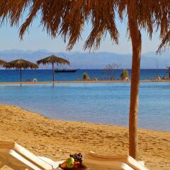 Отель Strand Beach and Golf Resort Taba Heights пляж