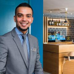 Отель Holiday Inn Express Bristol City Centre гостиничный бар