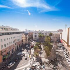 Отель America Sevilla Испания, Севилья - отзывы, цены и фото номеров - забронировать отель America Sevilla онлайн балкон