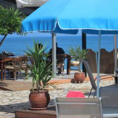 Отель Ninos On The Beach Корфу пляж