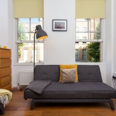 Апартаменты 1 Bedroom Apartment In Fitzrovia Sleeps 4 комната для гостей фото 5