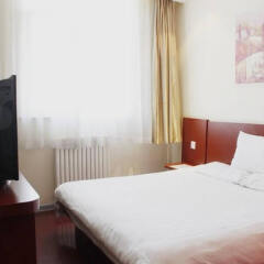 Отель Hanting Express Hotel Beijing Liufang Branch Китай, Пекин - отзывы, цены и фото номеров - забронировать отель Hanting Express Hotel Beijing Liufang Branch онлайн комната для гостей фото 5