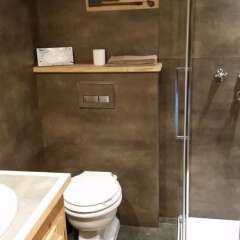 Отель Luxurious Chalet with Hot Tub ванная