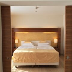 Отель Aqua Aurelia Suitenhotel Германия, Баден-Баден - 1 отзыв об отеле, цены и фото номеров - забронировать отель Aqua Aurelia Suitenhotel онлайн комната для гостей фото 2