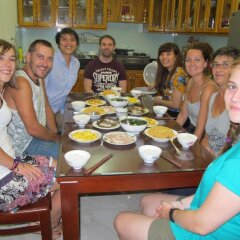 Отель Flame Flowers Homestay питание