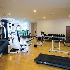 Отель Jomtien Palm Beach Hotel And Resort Таиланд, Паттайя - 10 отзывов об отеле, цены и фото номеров - забронировать отель Jomtien Palm Beach Hotel And Resort онлайн фитнесс-зал фото 3