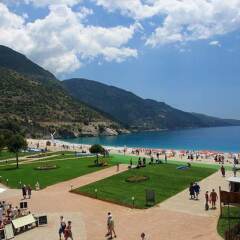 Magic Tulip Beach Hotel Турция, Олудениз - отзывы, цены и фото номеров - забронировать отель Magic Tulip Beach Hotel онлайн пляж фото 2