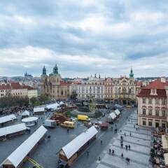 Отель Velvet Revolution Apartment Чехия, Прага - отзывы, цены и фото номеров - забронировать отель Velvet Revolution Apartment онлайн балкон