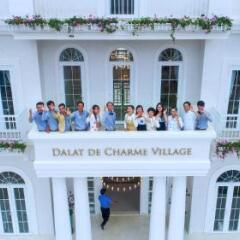Отель Dalat De Charme Village Resort Далат приотельная территория фото 2