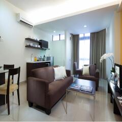 Отель Fahrenheit Homes - The Heart of KL Малайзия, Куала-Лумпур - отзывы, цены и фото номеров - забронировать отель Fahrenheit Homes - The Heart of KL онлайн комната для гостей фото 3