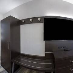 Отель Holiday Inn Express & Suites Jersey City North - Hoboken, an IHG Hotel США, Джерси - отзывы, цены и фото номеров - забронировать отель Holiday Inn Express & Suites Jersey City North - Hoboken, an IHG Hotel онлайн комната для гостей фото 5