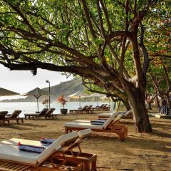 Отель Matahari Beach Resort & Spa пляж фото 2