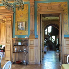Отель Chateau De Verrieres Сомюр гостиничный бар