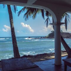 Отель Palm Villa пляж фото 2
