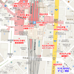 Отель the b hakata городской автобус