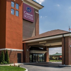 Отель Comfort Suites East Broad At 270 Колумбус вид на фасад