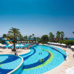 Terrace Beach Resort Турция, Сиде - отзывы, цены и фото номеров - забронировать отель Terrace Beach Resort онлайн бассейн фото 3