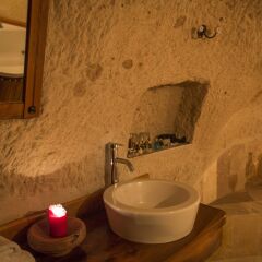 Koza Cave Hotel Турция, Гёреме - отзывы, цены и фото номеров - забронировать отель Koza Cave Hotel онлайн ванная фото 2