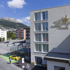 Отель Sonne St. Moritz Швейцария, Санкт-Мориц - отзывы, цены и фото номеров - забронировать отель Sonne St. Moritz онлайн балкон