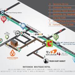 Отель Ratchada Boutique Бангкок городской автобус