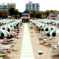 Hotel Palm Beach Римини пляж