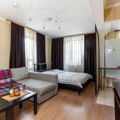 Апартаменты Apartment Nice Aviamotornaya комната для гостей фото 4