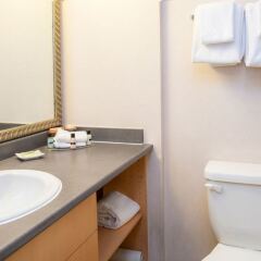 Отель Sandman Suites Vancouver on Davie Канада, Ванкувер - отзывы, цены и фото номеров - забронировать отель Sandman Suites Vancouver on Davie онлайн ванная фото 2