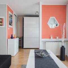 Апартаменты Przechodnia Apartment For 3 (b4) Варшава комната для гостей