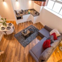 Апартаменты Manchester Arena Apartments комната для гостей фото 4