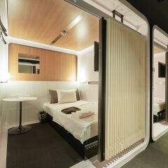 Отель First Cabin Kyobashi Япония, Токио - отзывы, цены и фото номеров - забронировать отель First Cabin Kyobashi онлайн комната для гостей фото 3