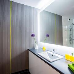 Отель Mojito Apartments - Angel Wings Польша, Вроцлав - отзывы, цены и фото номеров - забронировать отель Mojito Apartments - Angel Wings онлайн ванная