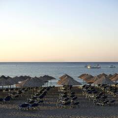 Отель Mitsis Rodos Maris Resort & Spa - All Inclusive пляж фото 2