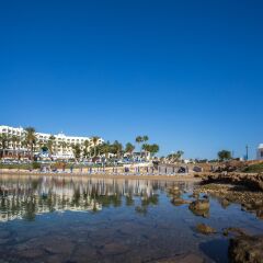 Отель The Golden Coast Beach Протарас приотельная территория фото 2